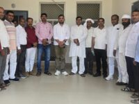 सफाई कर्मचारियों की मांगों को लेकर होने वाले तिरंगा यात्रा के लिए की गई बैठक