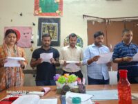 डॉ0 पंकज सिंह अध्यक्ष और अवनीश राय बने डी0 ए0 वी0 शिक्षक संघ के महामंत्री