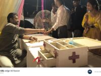 मुगलसराय: रीबॉर्न ट्रस्ट के निःशुल्क सेवा शिविर का पहला दिन रहा सफल, श्रद्धालुओं और बच्चों के चेहरे पर दिखी खुशी